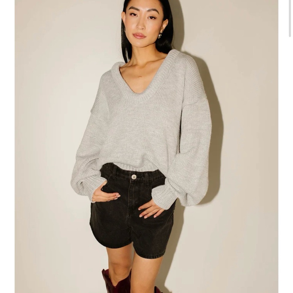 ZOCO BILLIE SWEATER // GREY S SOLD OUT!!!